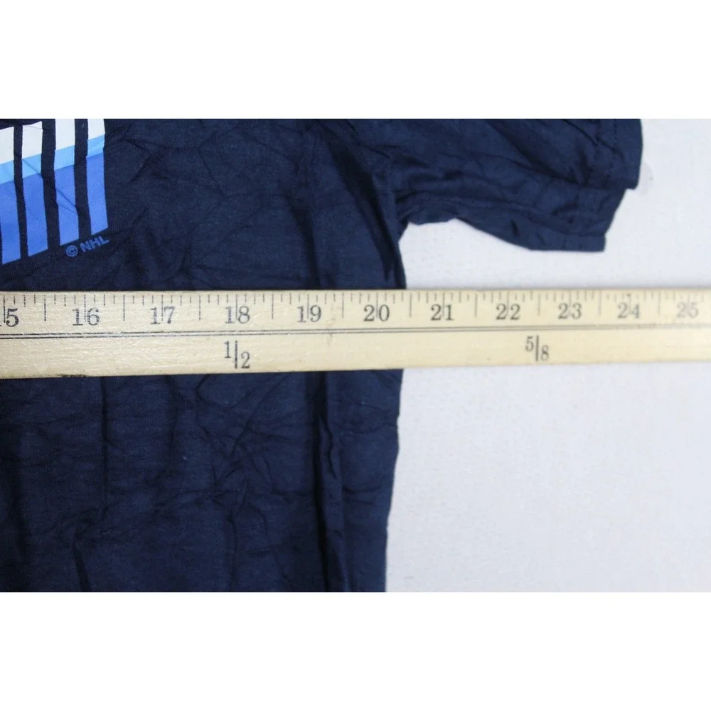 Adidas Men Blue Shirt NHL All Star 2022 Las Vegas Casual Size Large